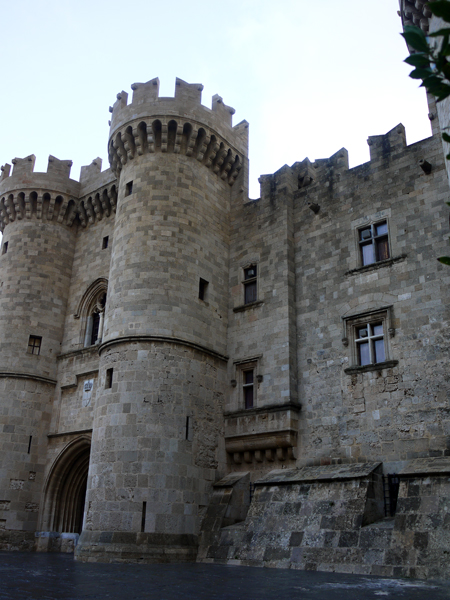 Palace of the Masters, Rhodes, Greece.