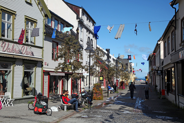 Festive Street Decor, Harstad, Norway.