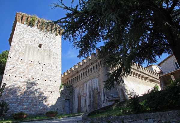 Ruined Palazzo, Spello.
