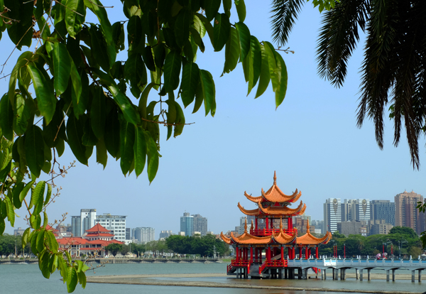 Lotus Pond, Kaohsiung, Taiwan.