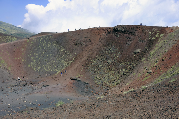 Crateri Silvestri, Mt. Etna, Sicily, Italy.