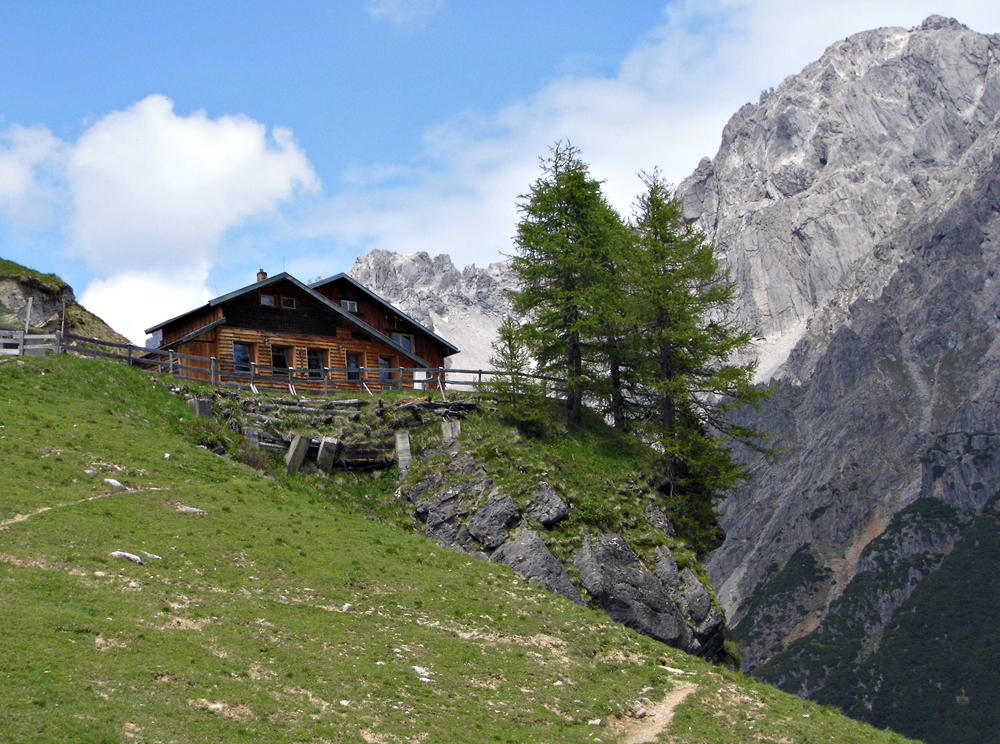 LONELY LOG CABIN