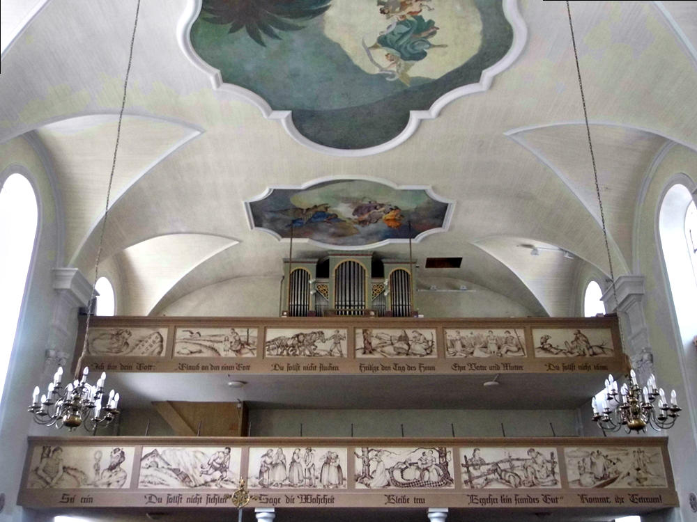 CHURCH ORGAN LOFT