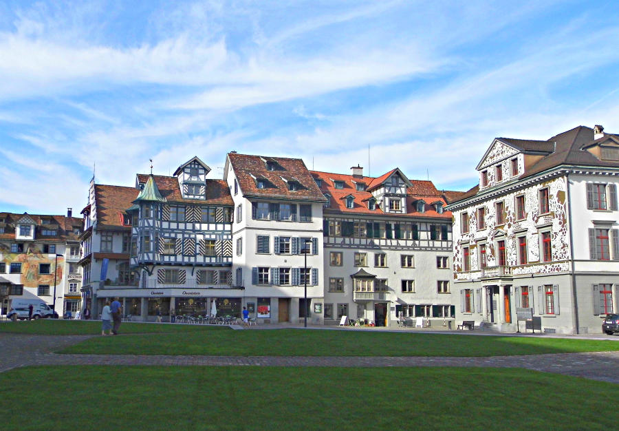 Rosengasse from the Klosterplatz