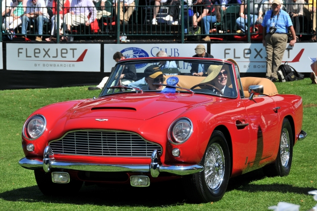 1964 Aston Martin DB5 Conv., Randall & Kathleen Poliner, Merritt Island, FL, Best in Class - Sports & GT Cars 1963-1974 (0729)