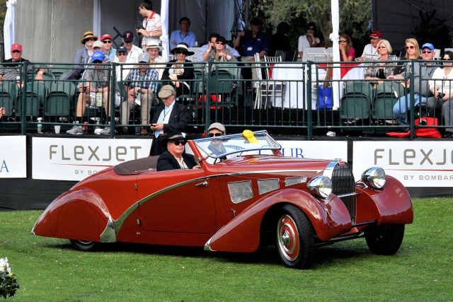 1934 Bugatti Type 57 Aravis, Paul Emple, Rancho Santa Fe, CA, Meguiars Award for Car With the Most Outstanding Finish (1375)