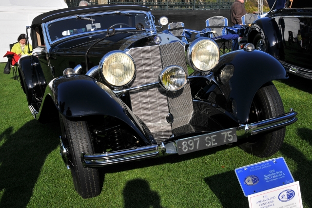 1935 Mercedes-Benz 500K Cabriolet A, John D. Groendyke, Enid, Oklahoma (0048)