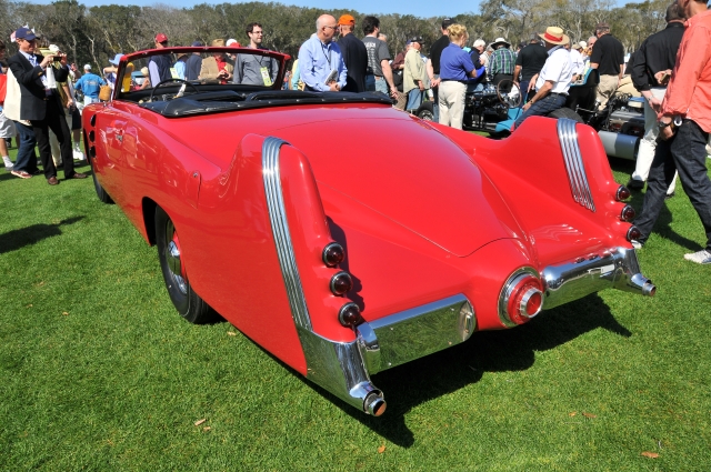 1957 Spohn Convertible, Ralph Marano & Wayne Carini of Westfield, NJ, and Portland, CT, respectively (0529)