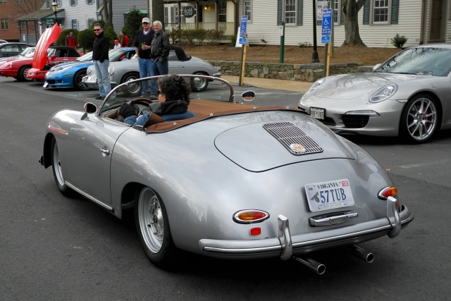 1957 Porsche 356 Speedster recreation by Reutter of Stuttgart, Germany, built in 2007 (0493)