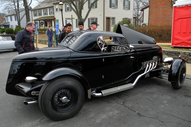 One-off Zephyr hot rod, one of five Moal cars in owners collection, all of which were shown at Amelia Island Concours (0832)