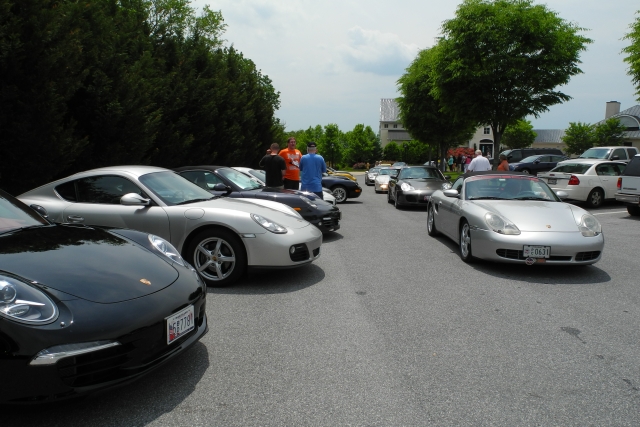 Arrival at Musket Ridge Golf Club in Myersville, MD, Porsche Club of America, Chesapeake Region, Musket Ridge Tour (2665)
