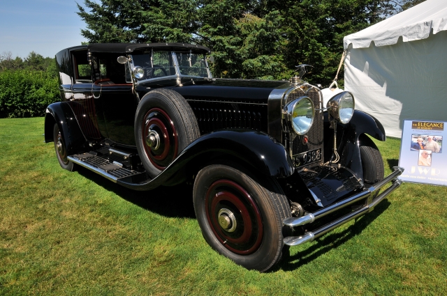 1924 Hispano-Suiza H6B Town Car by Saoutchik, owner: JWR Automobile Museum, Frackville, PA, 2014 The Elegance at Hershey (7678)