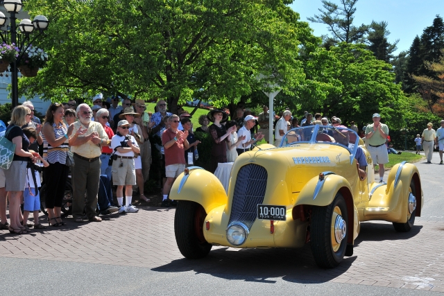 1935 Duesenberg Mormon Meteor Special Speedster, owner: Harry Yeaggy, Cincinnati, OH -- Governors Cup (7743)