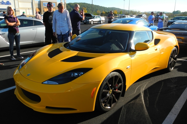 Lotus Evora at Hunt Valley Cars & Coffee in Maryland (3805)