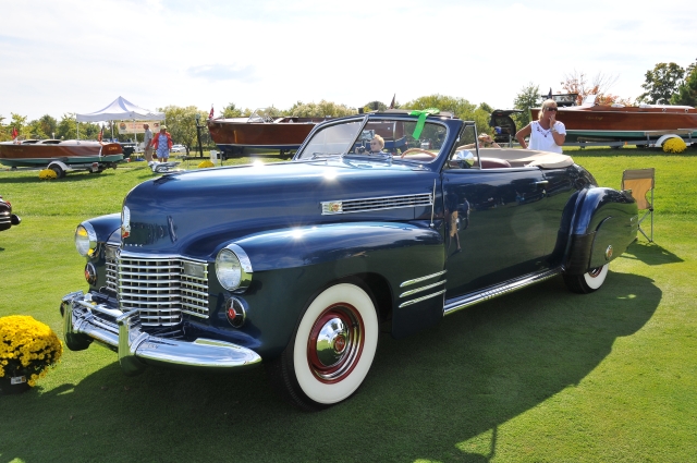 1941 Cadillac Series 62 Convertible Coupe by Fleetwood, owner: Janet Lewis, Sykesville, MD (9114)