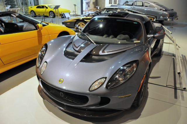 2009 Lotus Exige Sport 260 Type 117, 2,020 lbs., 257 hp, track brother of the Elise, courtesy of Jon Walton, Newark, DE (9576)