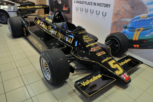 1978 Lotus Type 79 Formula 1 race car, 1,265 lbs., courtesy of Paul Rego, Dallas, TX (9658)