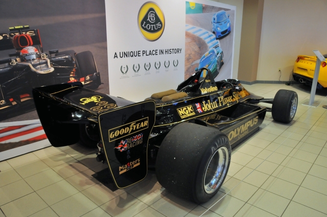 1978 Lotus Type 79 Formula 1 race car, 1,265 lbs., courtesy of Paul Rego, Dallas, TX (9659)