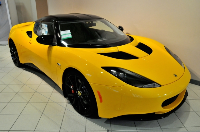 2014 Lotus Evora S Type 122, 3,179 lbs., 345 hp, courtesy of Lotus Cars USA (9711)