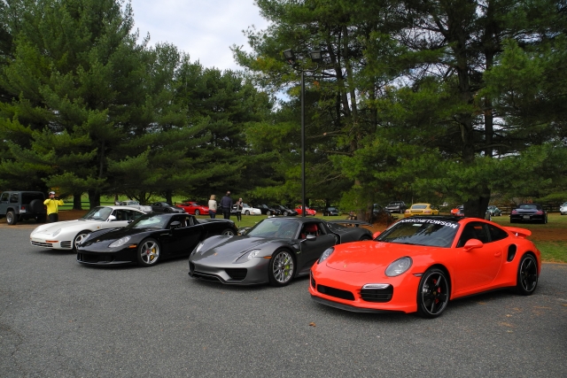 Super Porsches at 46th Chesapeake Challenge of the Porsche Club of Americas Chesapeake Region, held in Monkton, MD (8336)
