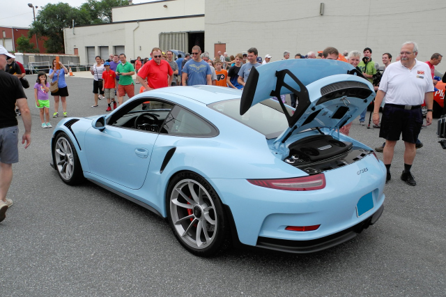 2016 Porsche 911 GT3 RS, brought by Jim, a PCA-CHS tour participant (2016)