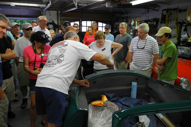 PCA-CHS 2016 Tour No. 7 -- Southern Garage Crawl, Garage No.3 (8483)
