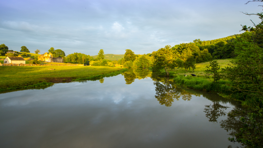 River Derwent and Kirkham Abbey