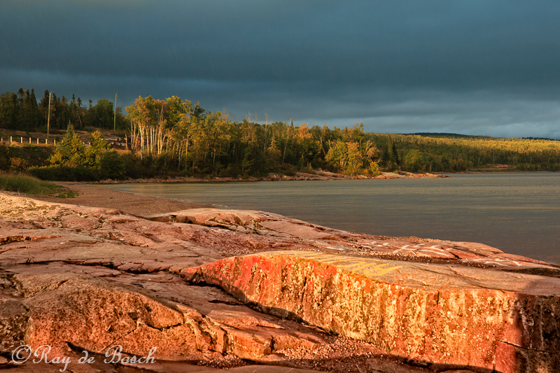 Evening Light at Lake Superior