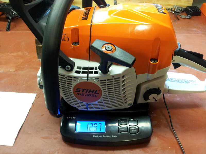 STIHL 362CM 3/4 wrap