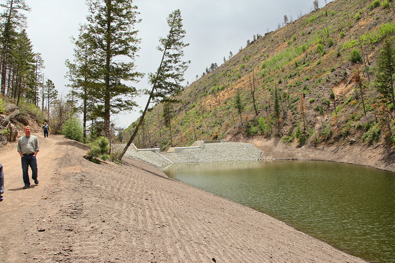 Dam from Back of Reservoir (8586)