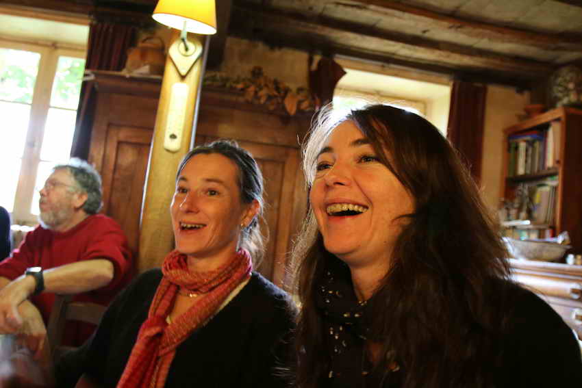 Elisabeth et Flicie en 2013