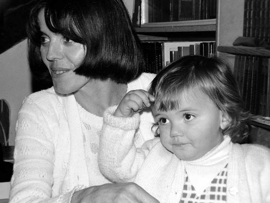 Sylvie et sa mre Jannine