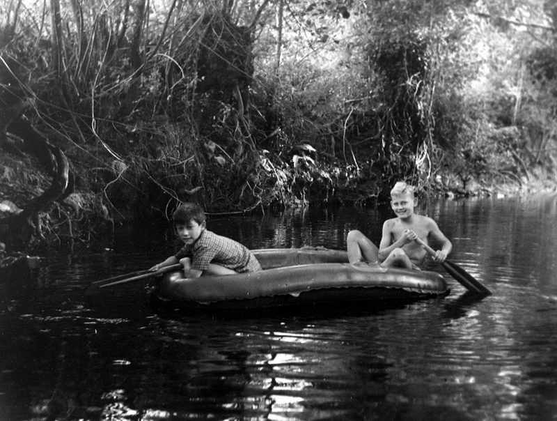 Sur lOusse-des-Bois,  bord du Flibustier*