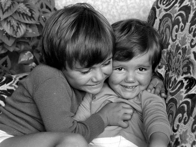 Philippe et Sylvie en 1977