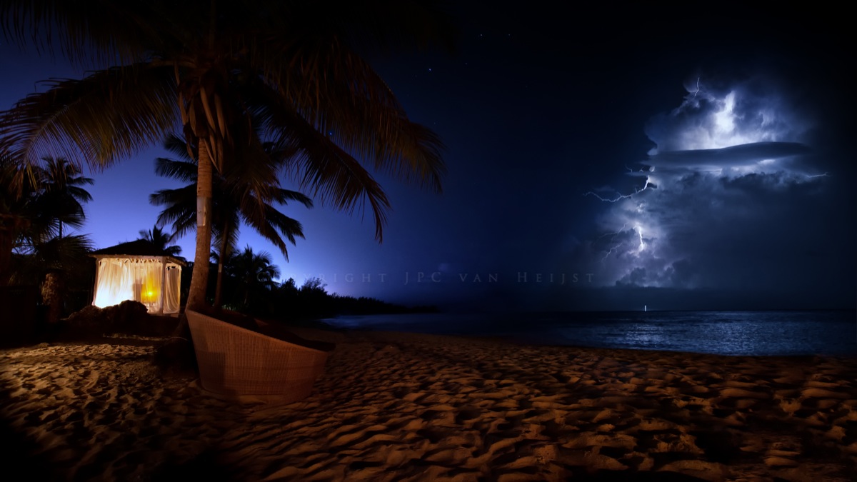 Night on the Beach - Puerto Rico