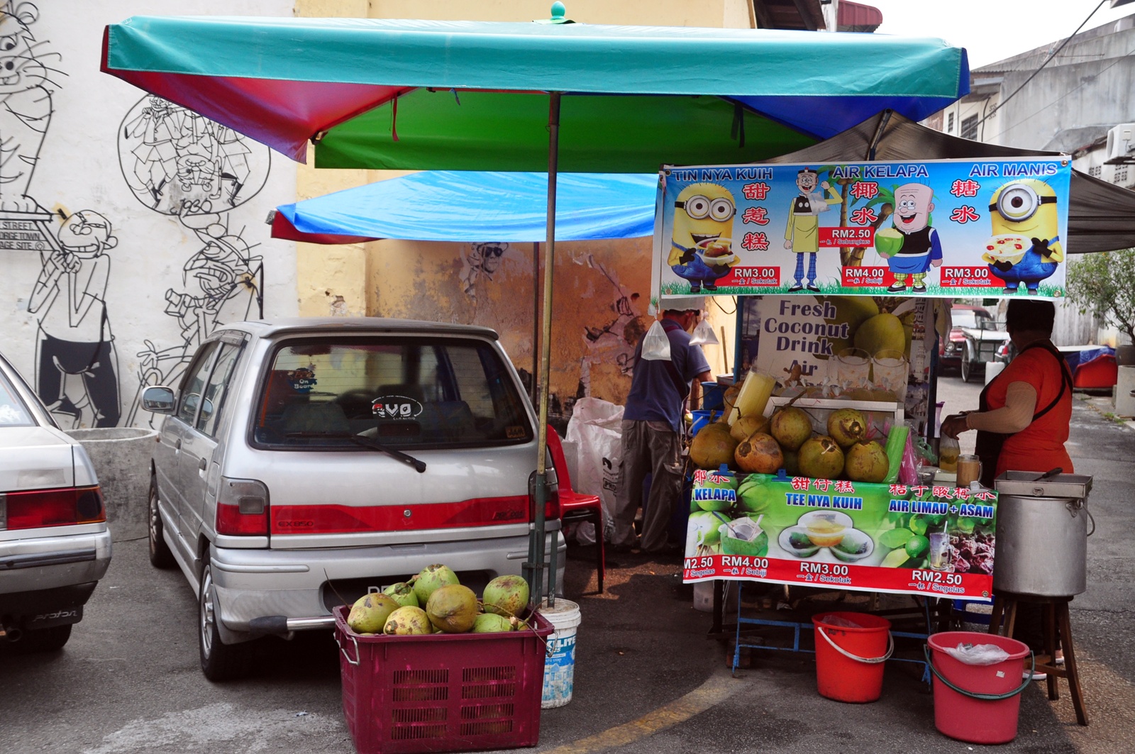Juices shop...