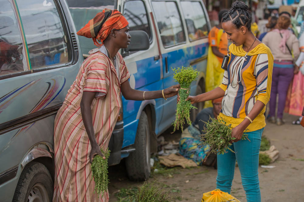 -markt Addis Abeba