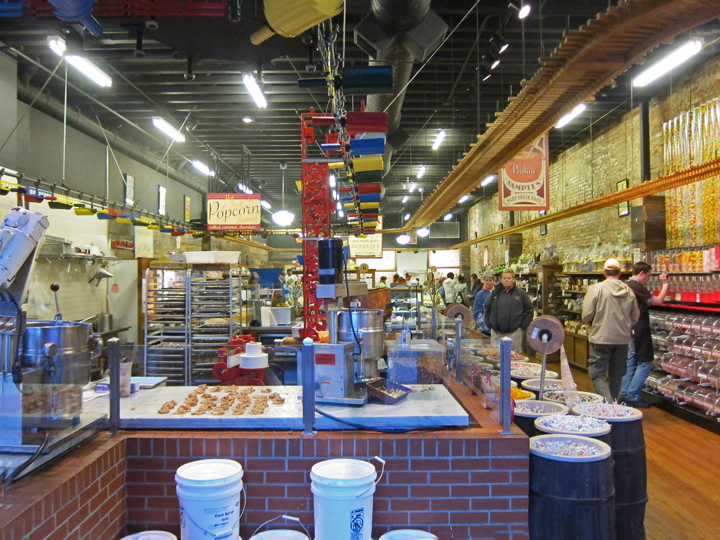 Savannahs Candy Kitchen in downtown Nashville, Tennessee