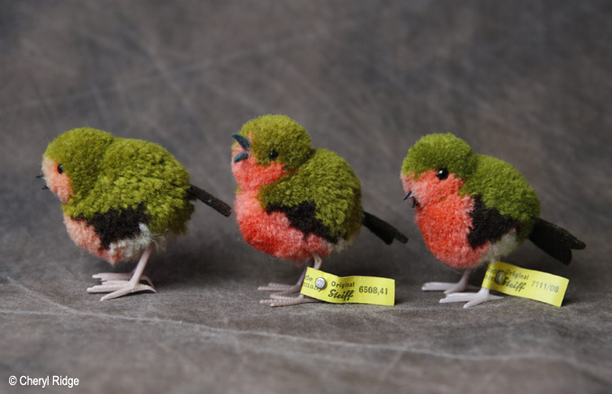 steiff pom pom animals