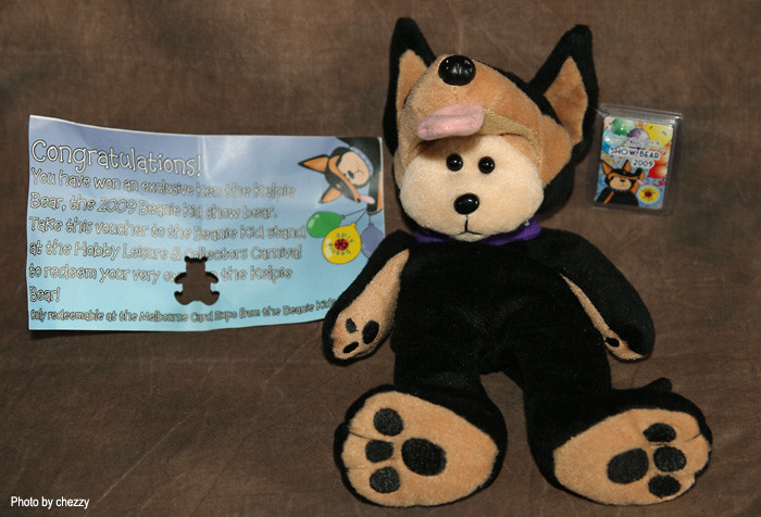 Beanie Kids - Ken the Kelpie Dog Bear 2009