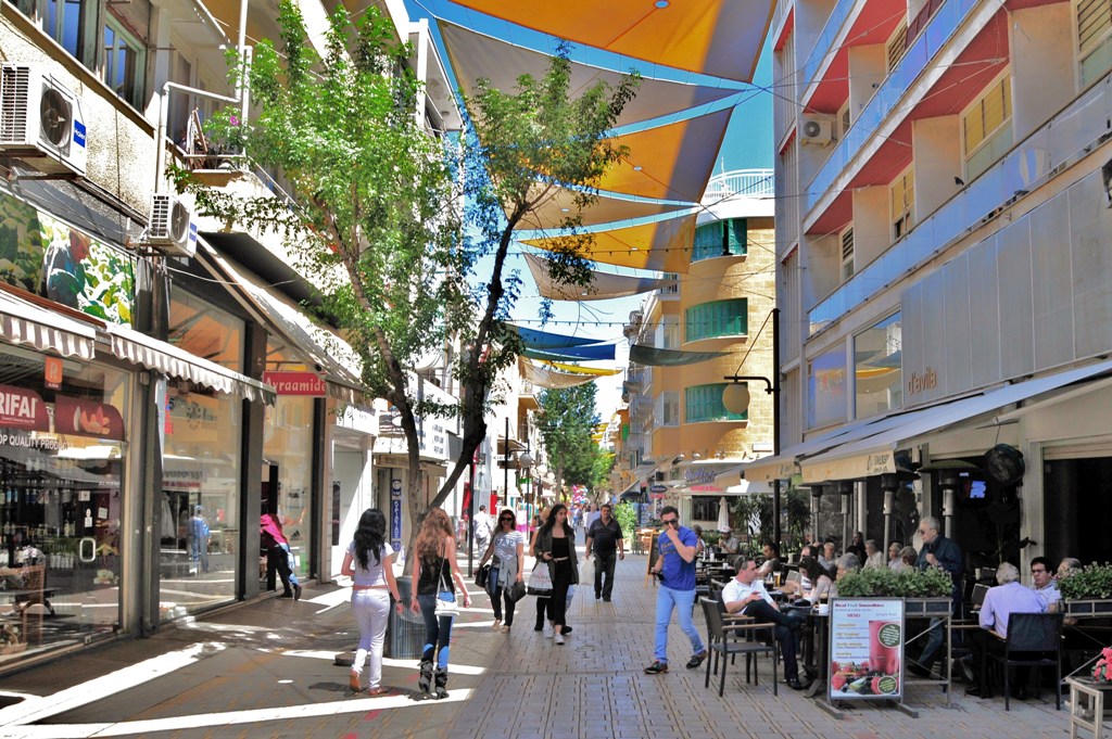 Ledra street, Nicosia.