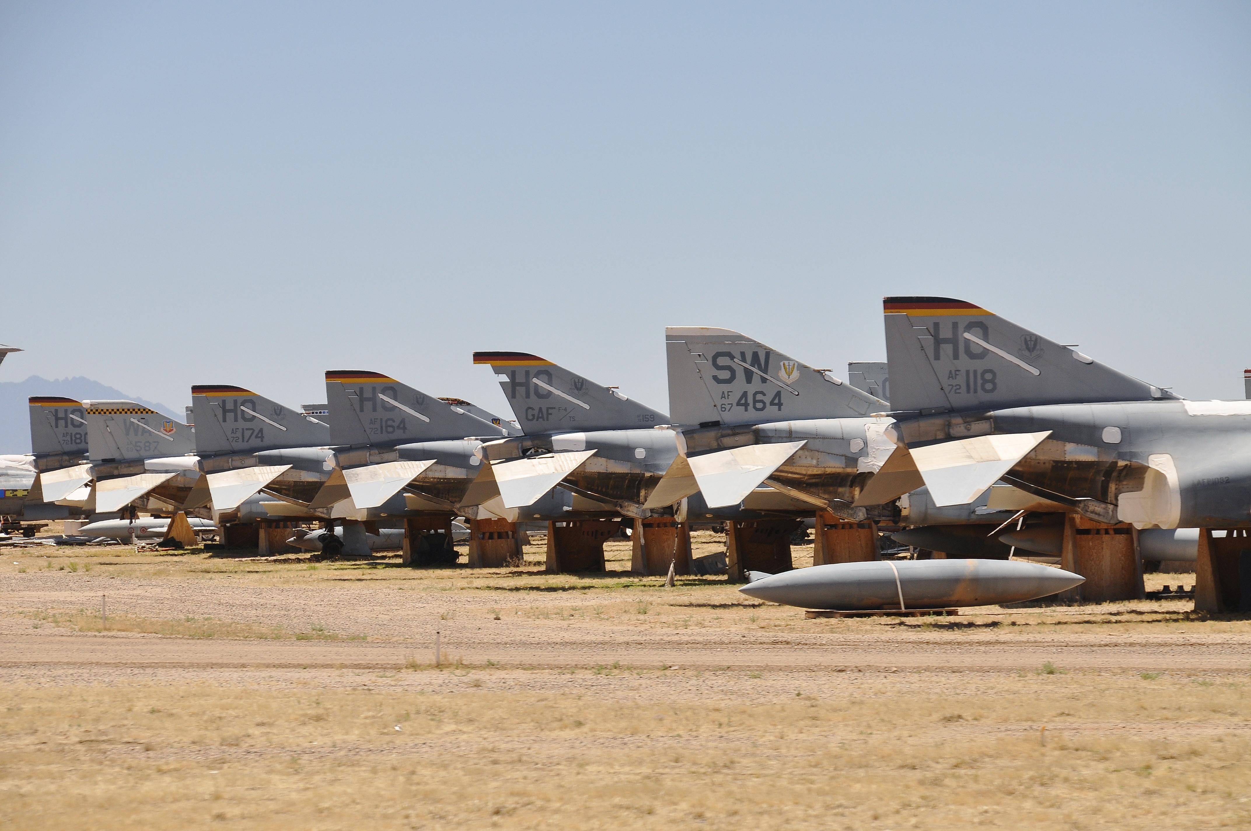 F-4F, F-4G and RF-4C