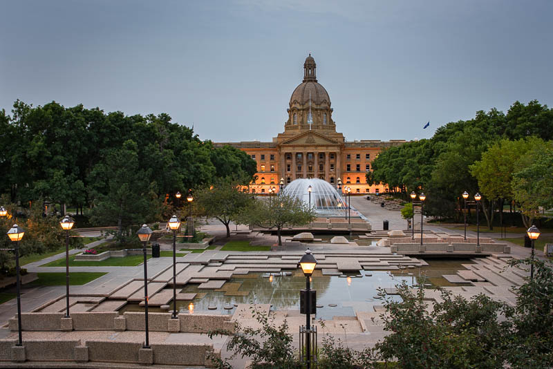 The Alberta Legislature Grounds