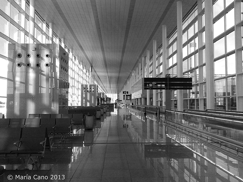 Aeropuerto de El Prat. Barcelona. Abril 2013