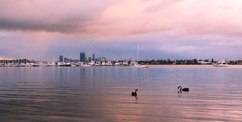 Applecross and The Swan River at Sunrise, 5th August 2013