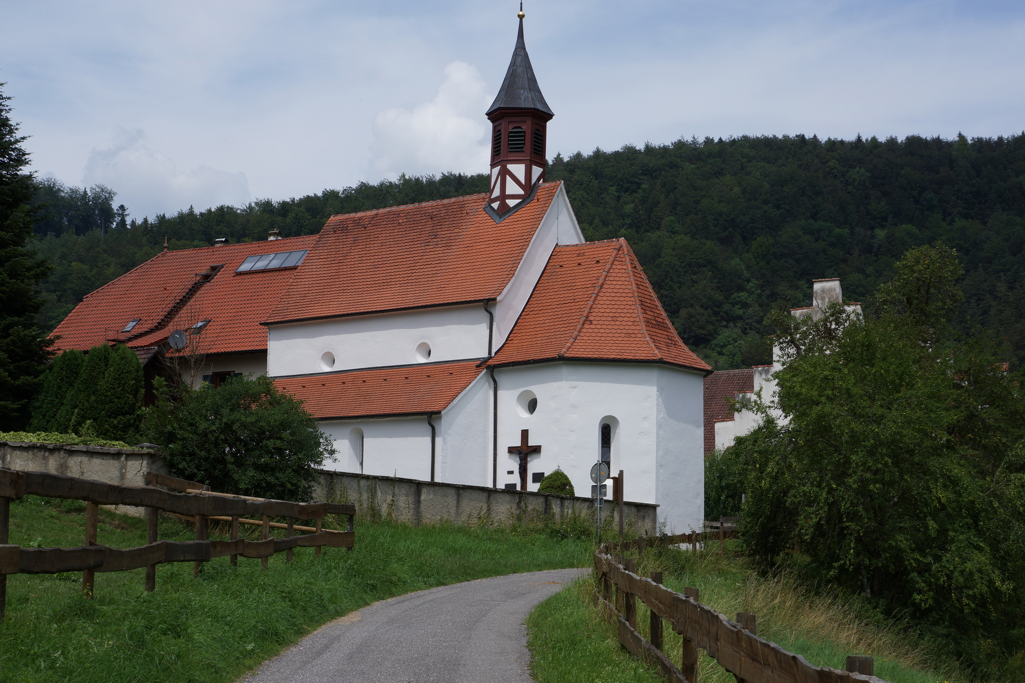 Along the Donau bike trail (radweg)