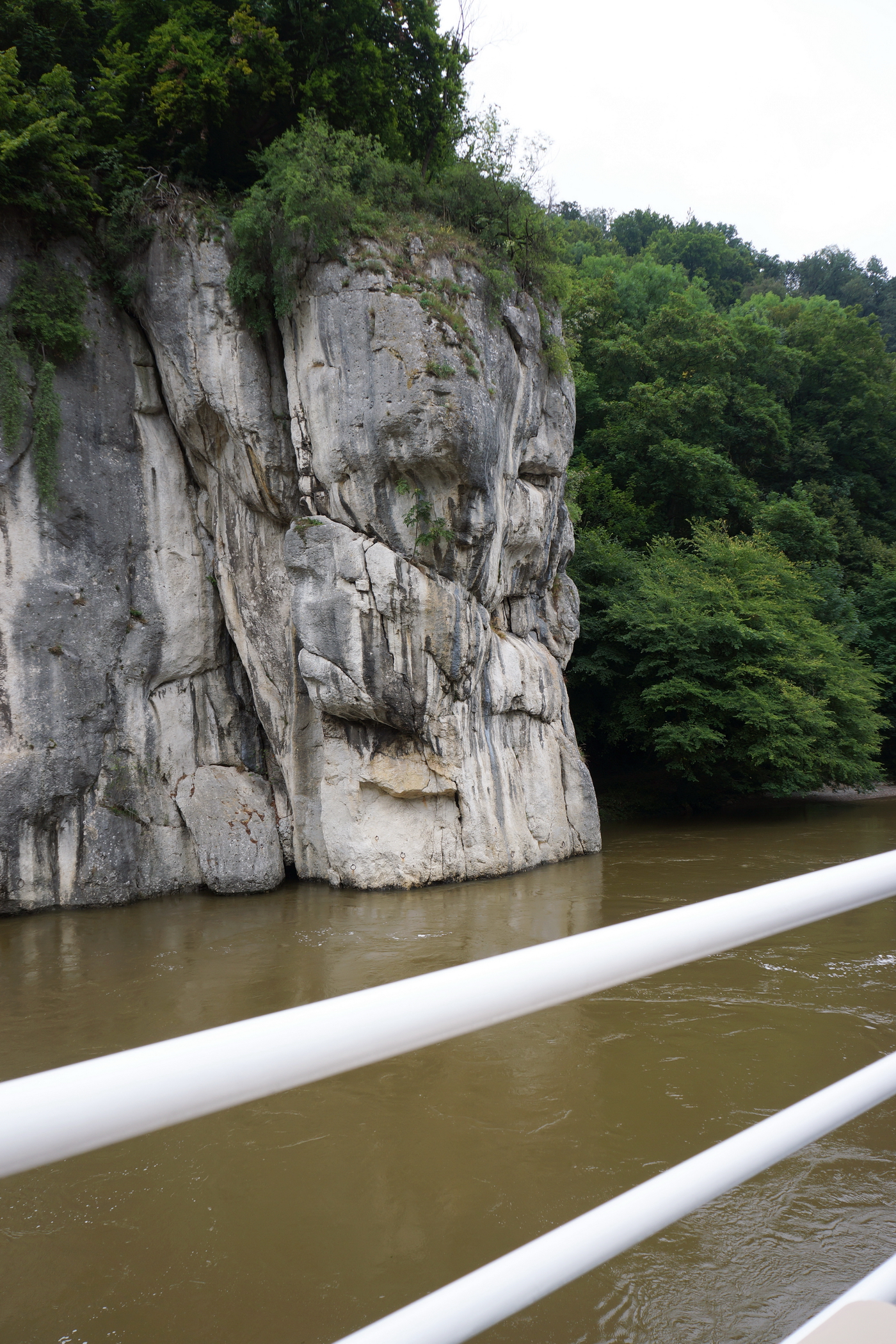 Ferry Weltenburg to Kelheim.