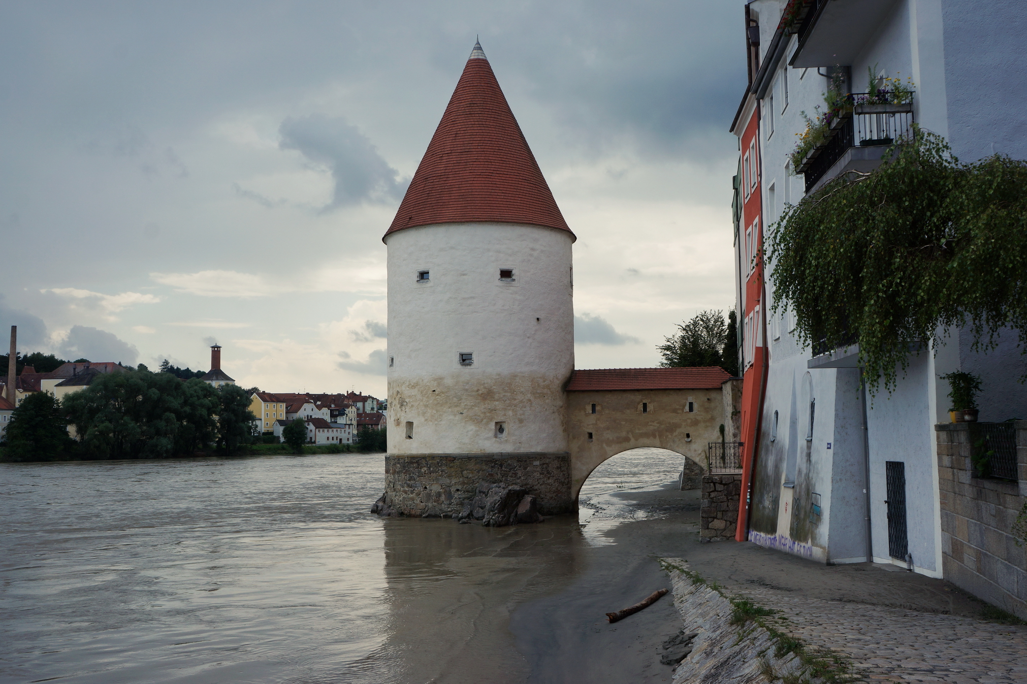 Passau. High water mark 2013