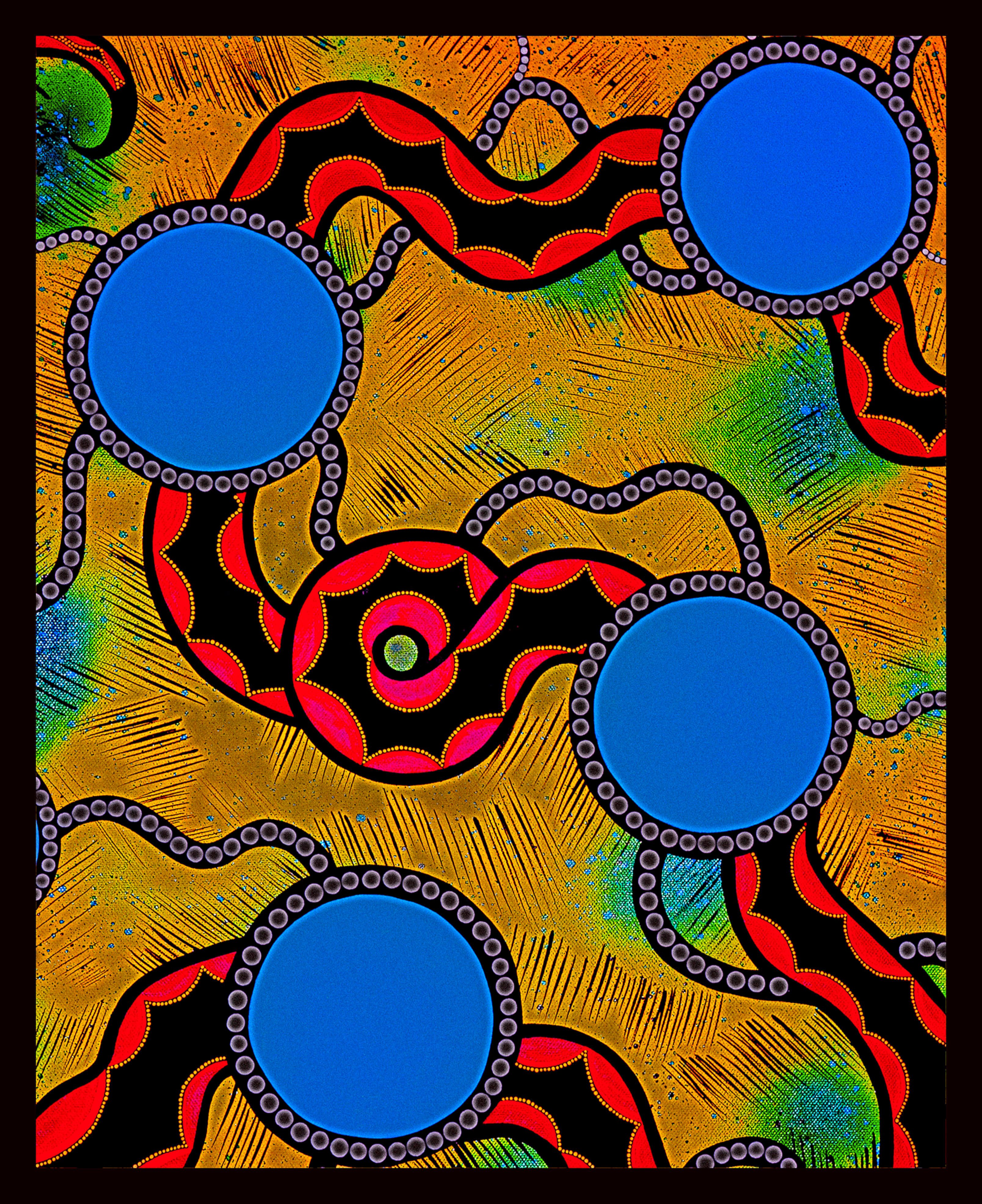 Australian Aboriginal art .