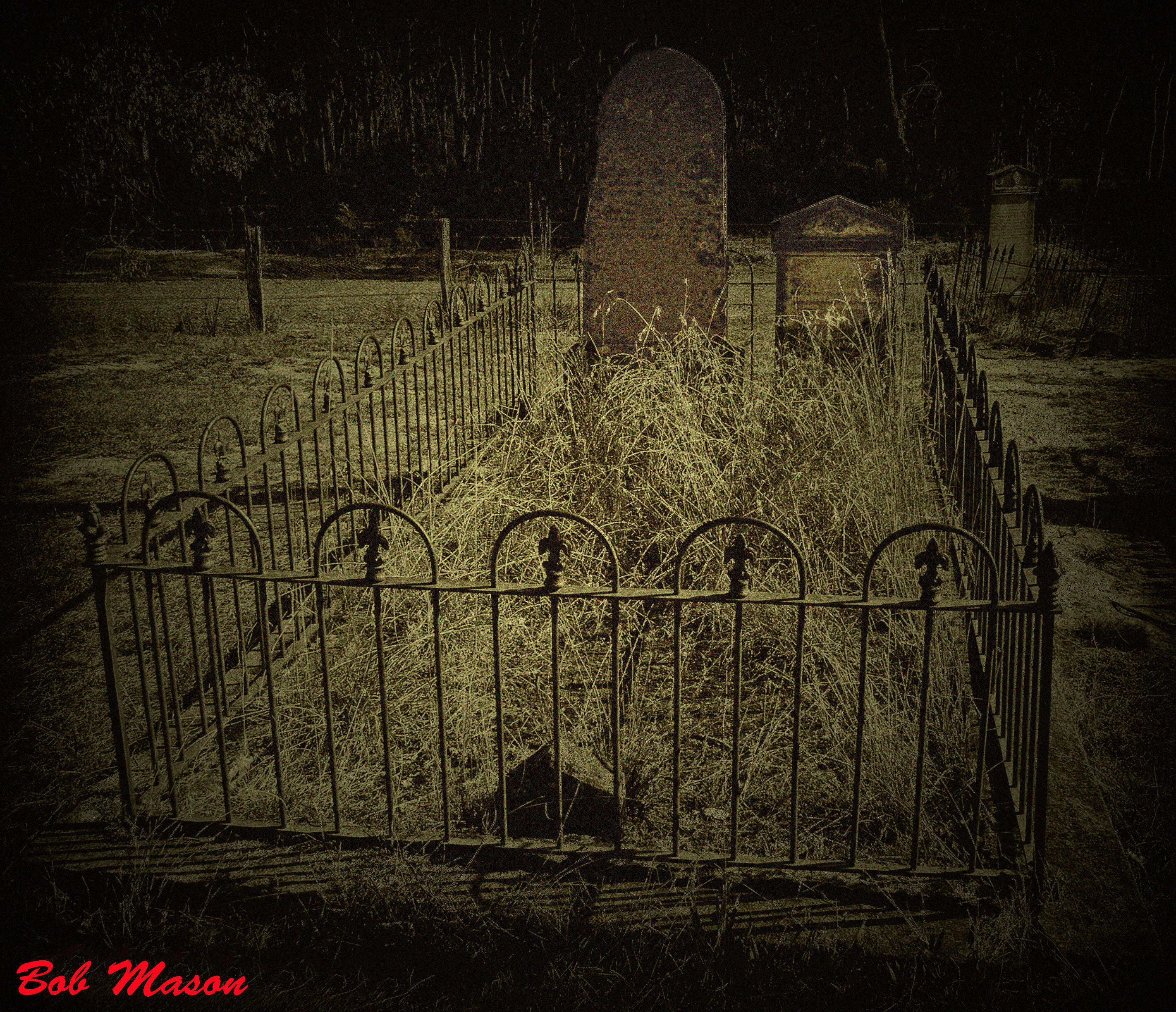 An old cemetery , near Hill End...